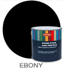 Wood stain and protector - Ebony