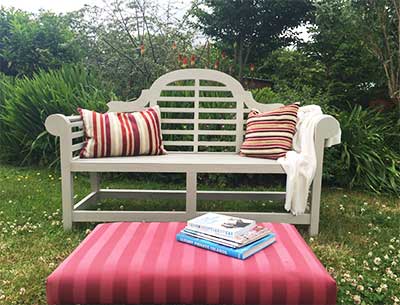 Lutyens Bench After Warm Clay