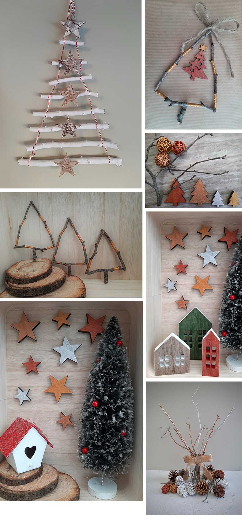 Rustic Christmas Decorations