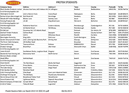 Stockists April 2015