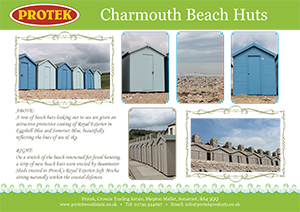 Charmouth Beach Huts