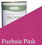 Royal Exterior Wood Finish - Fuchsia Pink