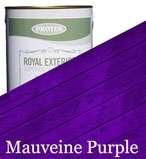 Royal Exterior Wood Finish - Mauveine Purple