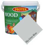 Wood Stain + Protector - Sky Grey Blue