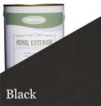 Royal Exterior Wood Finish - Black