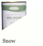 Royal Exterior Wood Finish - Snow