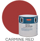 Royal Exterior - Carmine Red