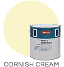 Protek Royal Exterior Wood Stain - Cornish Cream