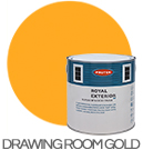 Royal Exterior - Drawing room gold