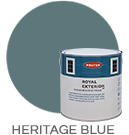 Royal Exterior Wood Finish - Heritage Blue