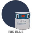 Royal Exterior Wood Finish - Iris Blue