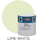 Royal Exterior Wood Finish - Lime White