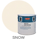 Royal Exterior Wood Finish - Snow White