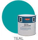 Royal Exterior Wood Finish - Teal