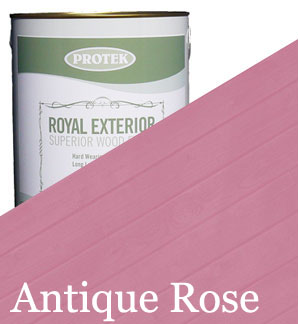 Antique Rose Royal Exterior Wood Finish
