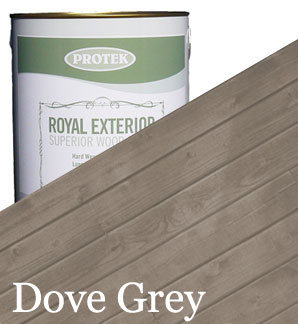 Royal Exterior Wood Finish - Dove Grey