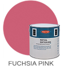 Fuchsia Pink Royal Exterior Wood Finish