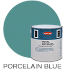 Royal Exterior Wood Finish - Porcelain Blue