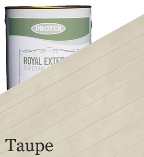 Taupe Royal Exterior Wood Finish